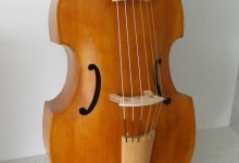 Basse de viole 6 cordes / 6 strings student bass viol / volute non creusée / SOLD