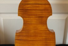 Dessus de viole 6 cordes / Treble viol very well flame back and side
