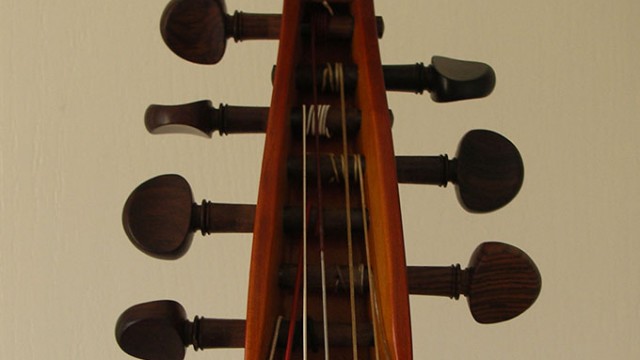 Viole de gambe basse 7 cordes / 7 strings bass viol / Maurice Dupont 1999