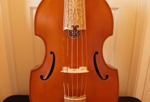 Basse de viole 6 cordes Max Hoyer (Germany 1970) – Joachim Tielke 1689 – 6 strings bass viol made by Max Hoyer / SOLD